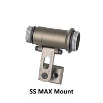 SS Precision MAX ARC Šalmo tvirtinimas SureFire M300 M300B M300C M300V žibintuvėliui MICH2000 Greitojo šalmo šoninio bėgelio žibintuvėlio tvirtinimas gray