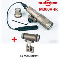 SS Precision MAX ARC Šalmo tvirtinimas SureFire M300 M300B M300C M300V žibintuvėliui MICH2000 Greitojo šalmo šoninio bėgelio žibintuvėlio tvirtinimas