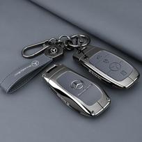 Išmanaus automobilio nuotolinio rakto dėklas dangtelis Mercedes Benz AMG A C E S G klasėms GLC CLE CLA GLB GLS W177 W205 W213 W222 X167 Priedai black