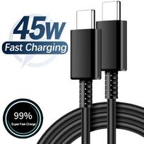 5A PD 45W Dual USB C Super Fast Charge Cable for Samsung S22 S23 S24 Plus Note 20 Ultra A53 A54 A55 Quick Charging Data Cable