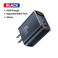 Tuodes 65w GaN Charger PPS PD USB Type C Fast Charging QC4.0 Quick Charge For iPhone 17 Macbook Air Tablet Samsung Xiaomi Laptop