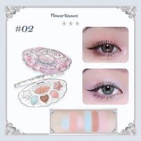 Flower Knows Gulbės Baleto Akių Šešėlių Paletė Matinė Smulkus Blizgesys Perlamutrinė Veido Paletė 6 Spalvos Blizgučių Akių Šešėliai Flowerknows Makiažas