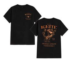 Ignite Tiger Shirt - Ignite Band Tee - Ignite T-shirt Hoodie - Tiger Shirt - Melodic hardcore band shirt 3XL black