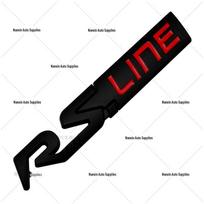 GTLINE Sport RS Line Automobilio Logotipo Lipdukas Renault GT black
