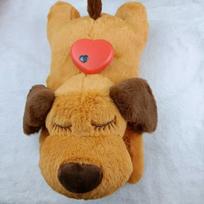 Soft Plush Dog Anxiety Relief Pillow Sleep Aid Dog Soothing Toys Pet Calming Behavioral Toy  Puppy