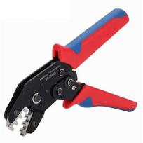 SN 2546B Wire Crimping Plier for Solar Plug Connectors Solar PV Cable Crimping Tool for Solar Connectors AWG14-10 2.5/4/6mm² red