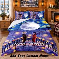 Miraculous Ladybug Custom Name 3Pcs Bedding Set 1 Bed Sheet 2 Pillowcases Bedroom Home Decor 140cmx200cm