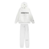 ReflectiveLetter Unisex Oversize Hoodie Fleece Sweatshirt Couple Loose Fit Pullover L