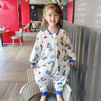 Baby Sleep Sack With Legs Warm Fleece Cotton Pajamas Toddlers Winter Sleepwear Cartoon Design 90cm Height 85-95cm, Weight 21-24lbs