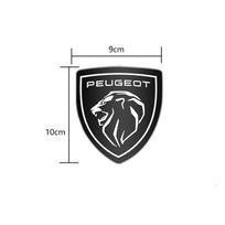 3D Metalinis automobilio priekinės variklio dangčio ženklelis Automobilio grotelių emblema Logotipas Grotelių lipdukas Peugeot 508 4008 5008 3008 308 408 Automobilio stiliaus aksesuarai