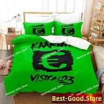 Käärijä Cha Cha Cha kaarija Bedding Set Printed EU single Comforter Quilt Duvet Cover Pillow Case 3 Pieces Sets Kids Adult Size EU Single 135*200cm/53x79in 3pcs