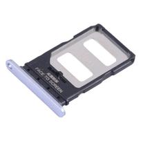 Dual SIM Card Tray For Xiaomi Redmi Note 13 Pro Plus Phone SIM1 + SIM2 Card Tray Replacement Part violetinė