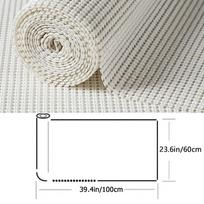 Silicone Anti-slip Mat Non-stick Anti-slip Mat Thickened Drawer Liner for Dressing Table Bathroom Cabinet Tableware Storage Mat 60x100 cm