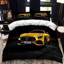 Sports Car Duvet Cover Set Luxury High Quality For 3D Printed Bedding Double Queen King Bedclothes Adults Boys Home Textile 70x133cm 2pcs