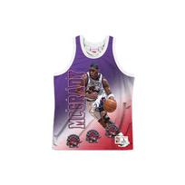 Mitchell Ness Nba Toronto Raptors Tracy McGrady  Behind The Back  vest MSTKMI19002-TRAWHITTMC M