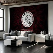 Custom Name AFC Ajax Printed Tapestry – Wall Hanging for Bedrooms, Dorms, and Home Decor 100cm x 150cm gray