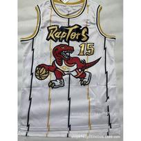 Toronto Raptors Jersey 15 Vince Carter 1 Tracy McGrady Men Retro Embroidered Basketball S
