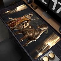 Pc Gamer A-Assassin S Creed Computer Table Xxl Mouse Pad Gaming Accessories Desk Mat Keyboard Mousepad Cabinet Large 900x400 300x600x2mm