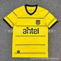 Penarol 2026-2027 Namų Išvykos Futbolo Marškinėliai Trumpomis Rankovėmis Fanų Versija Dryžuoti Futbolo Marškinėliai Vyrams Suaugusiems Medium