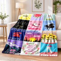 Harry Styles Flannel Throw Blanket Soft Warm Cozy For Sofa Bed Indoor Home Bedroom Use 150cmx180cm