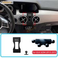 Car Phone Holder For Mercedes Benz GLK X204 2013-2015 Gravity Stand Mount Support Horizontal GPS Mobile Bracket Accessories DFM55R-For GLK X204
