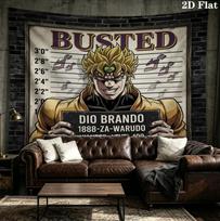 Jojos Bizarre Adventure Wall Tapestry Aesthetic Wall Hanging Printed Fabric Blanket Decorative Tapestries For Bedroom Living Room Home Decor 100cm x 150cm
