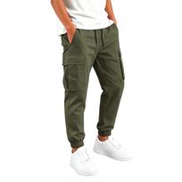 Boys' Cargo Jogger Pants with Multi Pockets Color Casual Pants for Everyday Wear 170 black