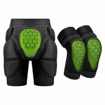 Hip Safeguarding Shorts with Knee Guards ShockAbsorbing Skating Pads Xl