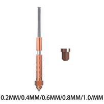 Creality K1C Unicorn Quick-Swap Nozzle Kit Integrated Chromium Zirconium for K1 K1 Max Ender 3 V3 V3 plus K1C K1SE 3D Printer 0.6mm