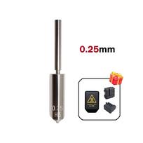 Hardened Steel Nozzle For Anycubic Kobra S1 Max 3D Printer 0.25/0.4/0.6/0.8mm Replacement Kit With Nozzle Wiper Silicone Sleeve