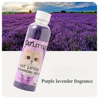 Gyvūnų dezodorantas granulės Katės kraiko palydovas Kvapo šalinė Oro gaiviklis katėms Lavender