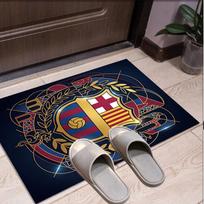 FOOTBALL Club Barcelona Pattern Rug, Indoor/Outdoor Mat, for Picnic, Gameroom, Bedroom, Office, Living Room, Home Decor Carpet, Birthday Gift 50cmx80cm