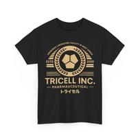 Tricell Africa Emblem Unisex T-Shirt. Resident Evil Video Game. 120 beige