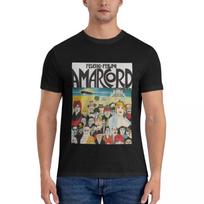 Federico Fellini Amarcord Movie Poster T-Shirt M black