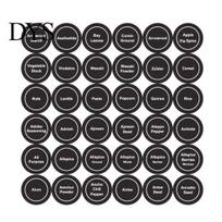 Blackboard Tag Sticker 180Pcs Chalkboard Label Exquisite Waterproof Self-adhesive Kitchen Countertop Spice Bottle Marking Daily Use