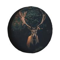 Dark Deer Spare Wheel Cover for Trailer Tire Protector 14 15 16 17 Inch 15inch