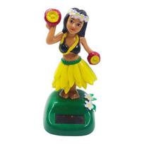 Bobble Hula Dancer Swinging Hawaiian Girl Shaking Head Doll Solar Swinging Doll Dancing Hula Girl