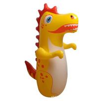 Kids Tumbler Inflatable Standing Punching Boxing Bag Air Stuffed Dinosaur Children Beach Activity Supply Family Party Toy