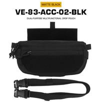 Tactical Drop Pouch Hanger Pouch Compact Abdominal Dangler Pack Quick Release Shoulder Bag Vest Plate Carrier Airsoft Gear