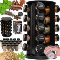 Black Rotating Spice Rack No.:1800