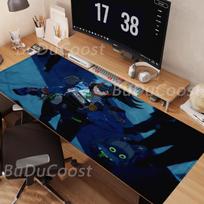Zenless Zone Zero Zhu Yuan Table mat mouse pad High definition Desktop games XXL Desktop Large games size accessories mouse pad 400x800x2MM