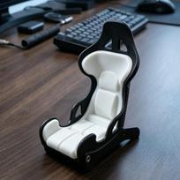 Novelty Racing Seat Phone Holder 3D Printed Card Photo Display Stand  Car Dashboard