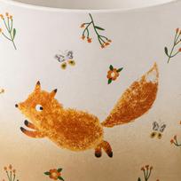 Fox Coffee Mug 550ml Non-Slip Cute Comfort Grip Fun Coffee Mugs Water Cup For Home Apartment School Dorm Table Desk Decor Kids China Mainland white