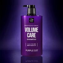 mise en scène Volume Care Purple Collagen Shampoo 1000ML blue