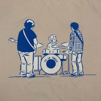 VTG Yo La Tengo Band Drawing Sand Unisex T-Shirt All Size MC1344 Unisex T-Shirt S white