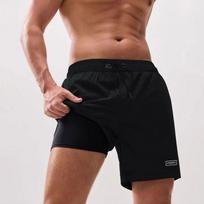 Mens Quick-Dry Swim Trunks With Mesh Lining Pocket Beach 4XL