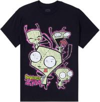 Invader Zim Gir Dib Membrana animacinių filmų marškinėliai M beige