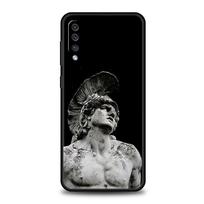Ancient greek sculpture Case For Samsung A56 A36 A26 A54 A52 A24 A14 A50 A72 A70 A40 A06 A12 A22 A34 A42 A32 A04s A16 5G Cover For Samsung A56 5G gray