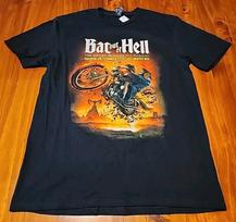 Bat Out Of Hell The Musical Tee Meatloaf Greatest Hits Jim Steinman 2023 M brown