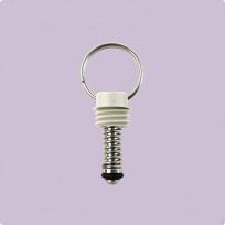 Keg Relief Release Mechanism Easy Venting Corny Pressure Gray 100psi white